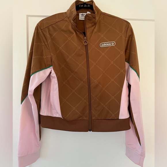 Like new Adidas Retro Brown Zip-Up Track Jacket - Picture 4 of 7